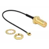 Coaxkabel DeLOCK 89471 0,1m RP-SMA MHF/U.FL-LP-068