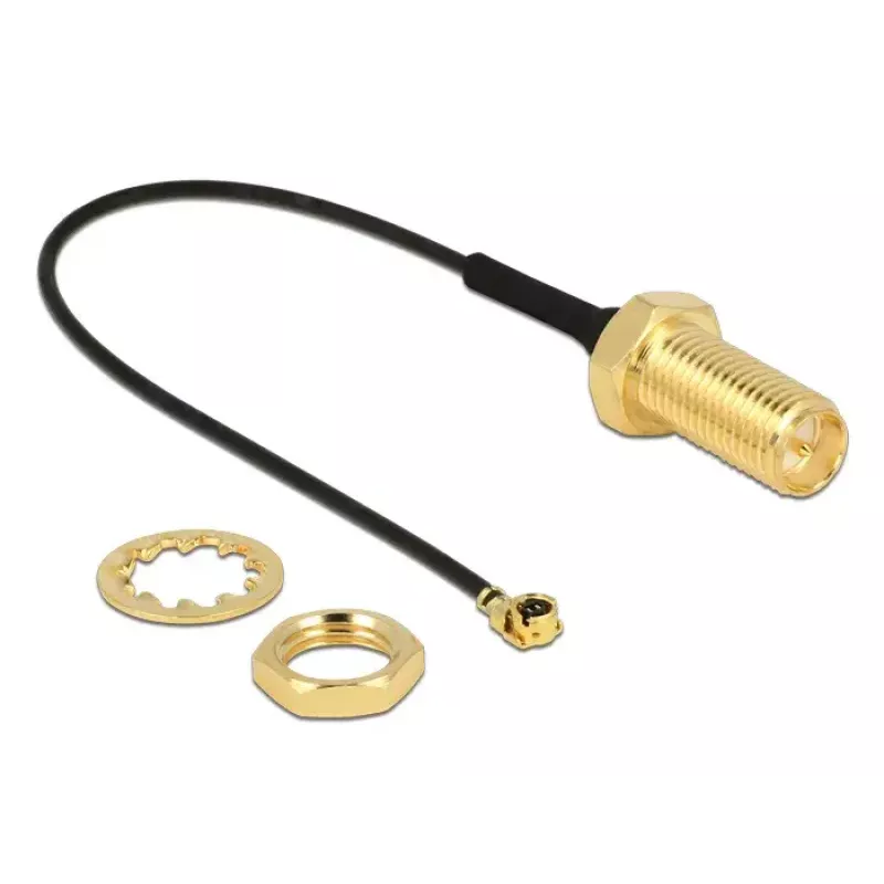 Coaxkabel DeLOCK 89471 0,1m RP-SMA MHF/U.FL-LP-068