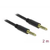 Audiokabel DeLOCK 85792 2m 4,4mm zwart