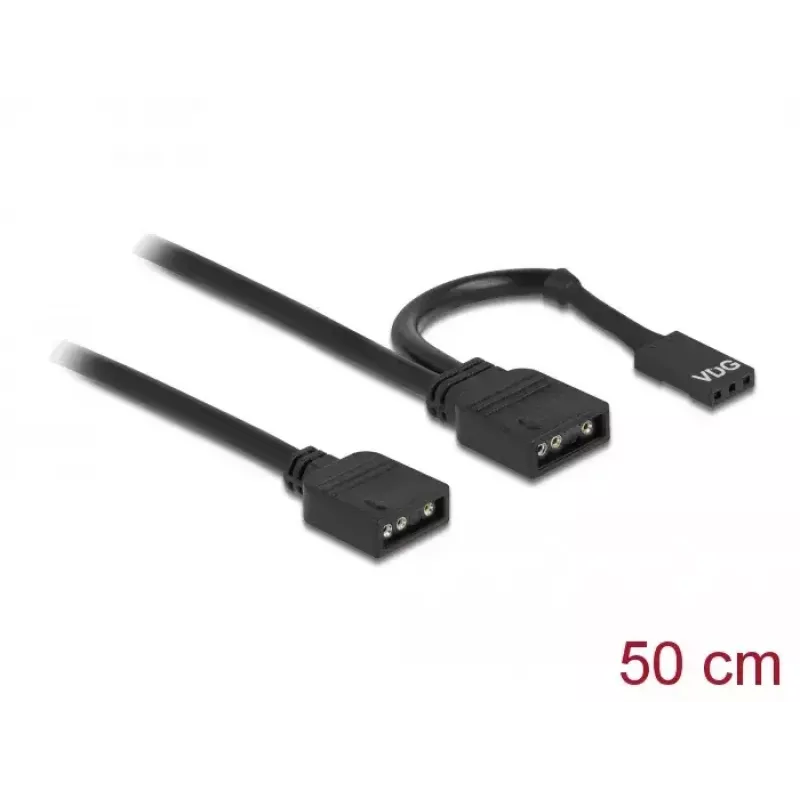 RGB-verbindingskabel 3-pin DeLOCK 86001