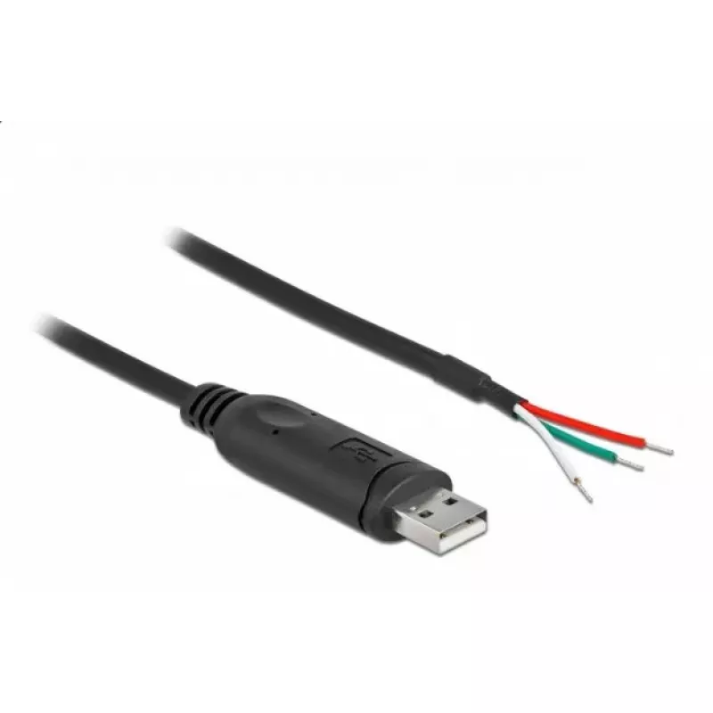 Adapterkabel USB 2.0 Type-A naar serieel RS-232 2 m DeLOCK 90428
