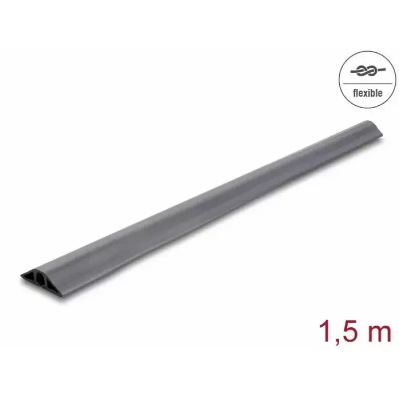 Kabelgoot DeLOCK 20732 grijs 1,5 m 50 mm x 13 mm