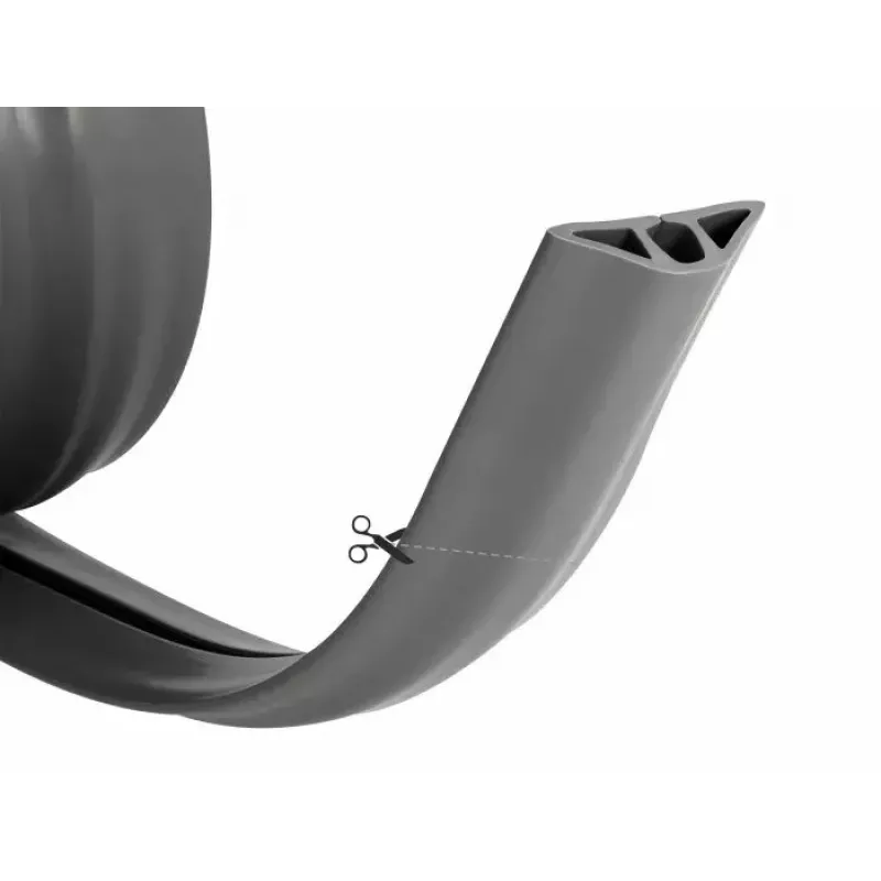 Kabelgoot DeLOCK 20732 grijs 1,5 m 50 mm x 13 mm