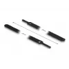 Klittenbandkabelbinder DeLOCK 19011 200x12 mm zwart 10 stuks
