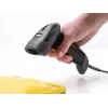 DeLOCK USB-barcodescanner 1D laser zwart handheld bedraad 2 m kabel