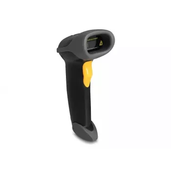 DeLOCK USB-barcodescanner 1D laser zwart handheld bedraad 2 m kabel