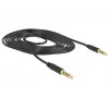Audiokabel DeLOCK 83436 2 m 3,5 mm zwart
