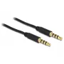 Audiokabel DeLOCK 83436 2 m 3,5 mm zwart
