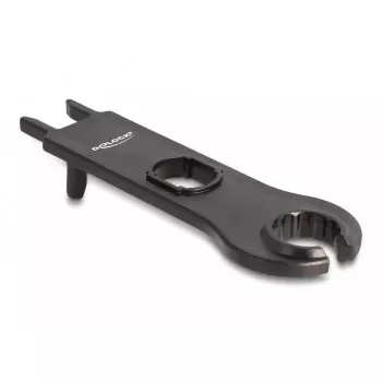 Zekeringgereedschap DeLOCK DL4 kabel en connectors rond zwart 2 stuks