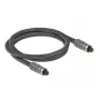 Audiokabel DeLOCK 86983 TOSLINK 1 m antraciet