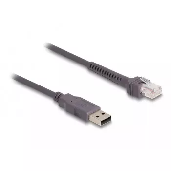 USB-kabel DeLOCK RJ50 naar USB 2.0 Type-A 2m grijs