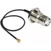 Signaalkabel DeLOCK 88464 0,2 m zwart goud zilver