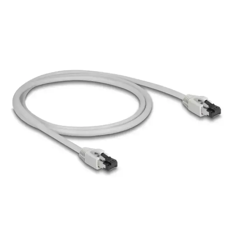 Netwerkkabel DeLOCK 80558 RJ-45 Cat8.1 1 m grijs