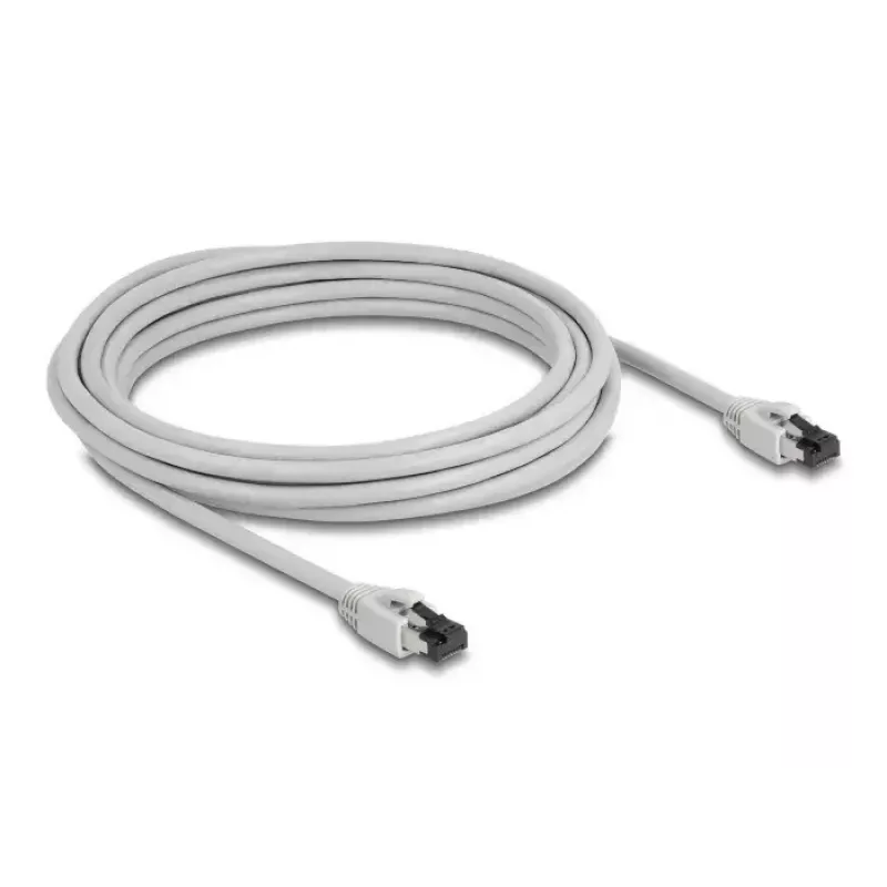 Netwerkkabel DeLOCK 80562 RJ-45 Cat8.1 5 m grijs
