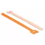 Klittenband DeLOCK 18696 oranje 10 stuks
