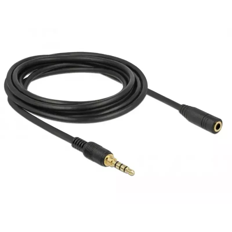 Audiokabel DeLOCK 85633 3m 3,5mm zwart