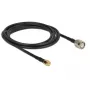 Coaxkabel DeLOCK 89506 CFD200 2,5 m TNC SMA zwart