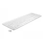 Toetsenbord DeLOCK 12014 RF draadloos QWERTZ Duits wit