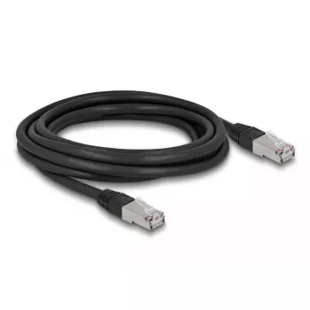 Netwerkkabel DeLOCK RJ45 Cat.6A 3m zwart