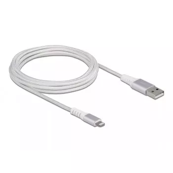 DeLOCK USB-data- en oplaadkabel voor iPhone iPad iPod 3 m Lightning
