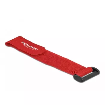 Klittenbandkabelbinder DeLOCK 19532 rood 5 stuks