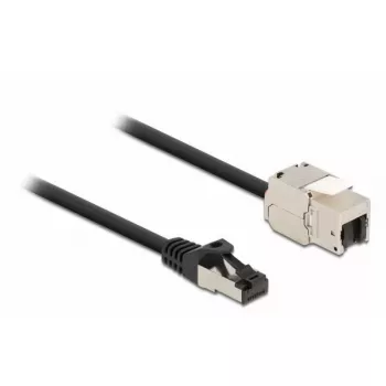 Kabel RJ45-stekker naar Keystone-module RJ45-bus DeLOCK 87027
