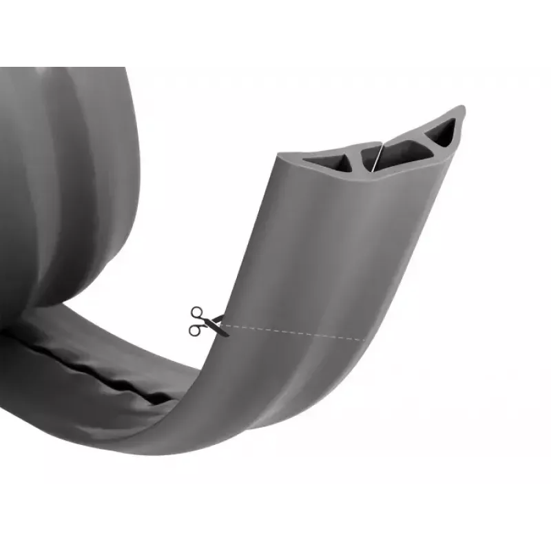 Kabelgoot DeLOCK 20733 vloer grijs 70mm x 13mm x 1,5m
