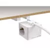DeLOCK 11502 stroomverlenging 1,5 m 3 AC-stopcontacten binnen wit