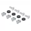 DeLOCK kabelhouder 67033 zwart rack 96,2 mm breedte