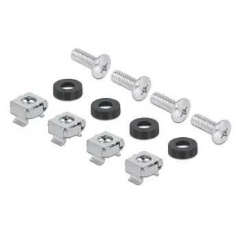 DeLOCK kabelhouder 67033 zwart rack 96,2 mm breedte