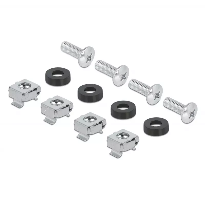 DeLOCK kabelhouder 67033 zwart rack 96,2 mm breedte