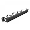 DeLOCK kabelhouder 67033 zwart rack 96,2 mm breedte