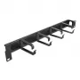 DeLOCK kabelhouder 67033 zwart rack 96,2 mm breedte
