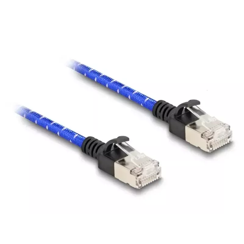 DeLOCK netwerkkabel RJ45 Cat.6A 1 m blauw