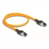 DeLOCK netwerkkabel RJ45 Self Tracing Cat.6A 1 m oranje
