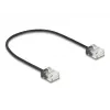 Netwerkkabel DeLOCK RJ45 Cat.6 UTP 0,3 m zwart