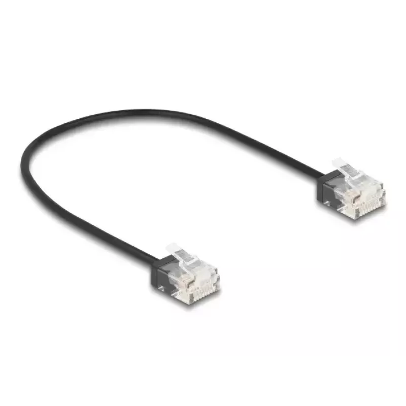 Netwerkkabel DeLOCK RJ45 Cat.6 UTP 0,3 m zwart