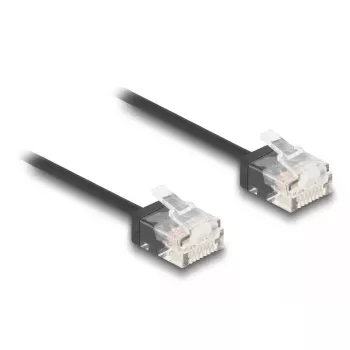 Netwerkkabel DeLOCK RJ45 Cat.6 UTP 0,3 m zwart
