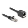 Netwerkkabel DeLOCK 88052 RJ-45 Cat6a 0,5 m zwart