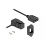 DeLOCK 67155 kabel gender changer Mini DisplayPort DisplayPort zwart 0,3 m
