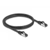Netwerkkabel DeLOCK 80571 RJ-45 Cat8.1 1 m zwart