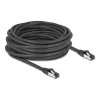 Netwerkkabel DeLOCK 80575 RJ-45 Cat8.1 10 m zwart