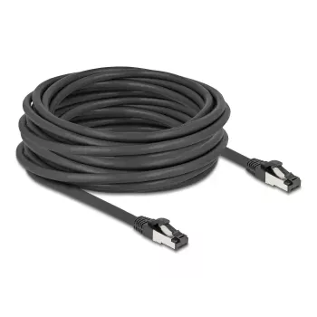 Netwerkkabel DeLOCK 80575 RJ-45 Cat8.1 10 m zwart