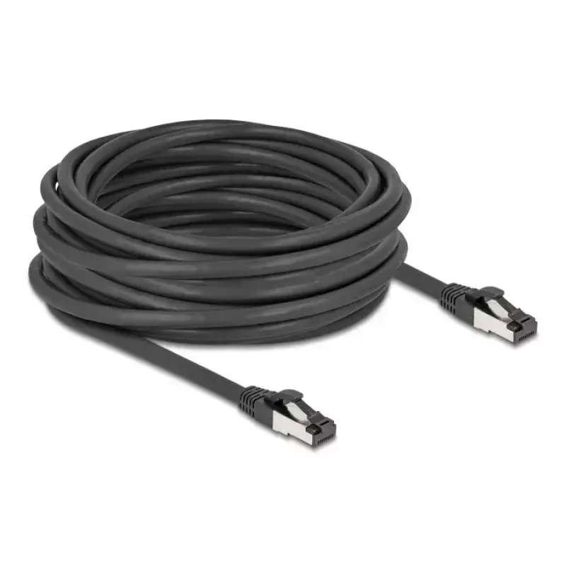 Netwerkkabel DeLOCK 80575 RJ-45 Cat8.1 10 m zwart