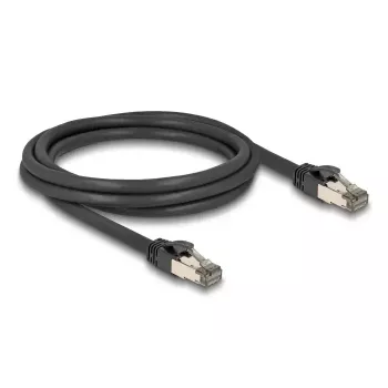 Netwerkkabel DELOCK Cat6a U/FTP (STP) 2 m — RJ-45 naar RJ-45