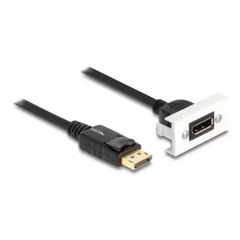 DeLOCK Easy 45 DisplayPort 8K 30 Hz-module met pigtail 22,5 x 45 mm