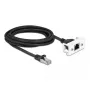 DeLOCK netwerk-verlengkabel Cat.6A 3m S/FTP RJ45 zwart