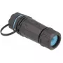 DeLOCK 86701 Waterdichte RJ45 female-naar-female Cat.6A-koppeling met dop, zwart