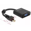 Videokabel-adapter DeLOCK 62641 Mini DisplayPort naar VGA 0,25 m