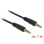 Audiokabel DeLOCK 85696 1m 3,5mm zwart